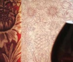 WILLIAM MORRIS SUNFLOWER ETCH WALLPAPER